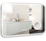 Зеркало SILVER MIRRORS Эльза 800x550 мм, подогрев, часы, сенсорный выключатель LED-00002268 1