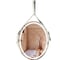Зеркало SILVER MIRRORS Капитан D710 мм, бесконтактный сенсор, белая кожа LED-00002583 1
