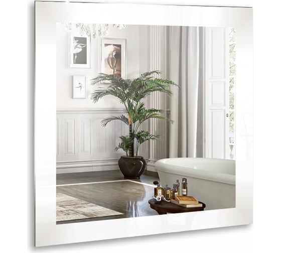 Зеркало SILVER MIRRORS Норма 770х770 мм, сенсорный выключатель LED-00002274 1