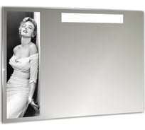 Зеркало SILVER MIRRORS ДАЛИ 800х600 мм, выключатель-датчик на движение, декор УФ-печать ФР-00001459