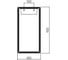 Зеркало SILVER MIRRORS Феррара 455х905 мм ФР-00002445 2
