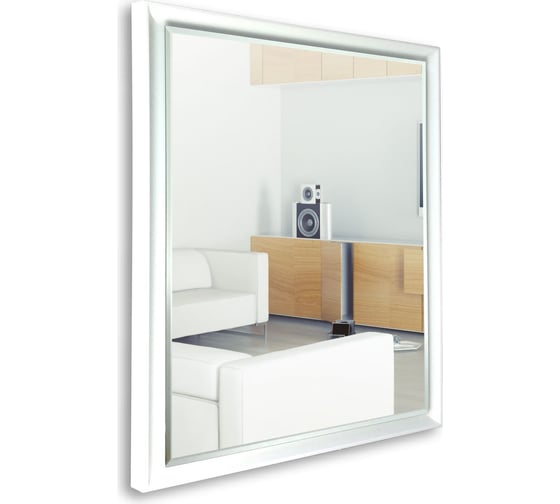 Зеркало SILVER MIRRORS Сарос 600х800 мм, белый ФР-00002178