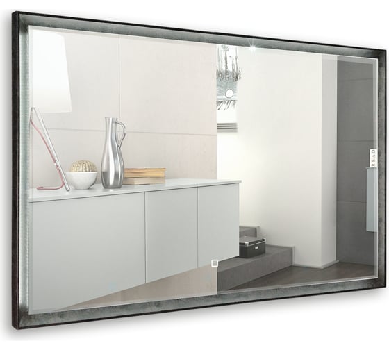 Зеркало SILVER MIRRORS Сарос 1000х700 мм, венге ФР-00002185