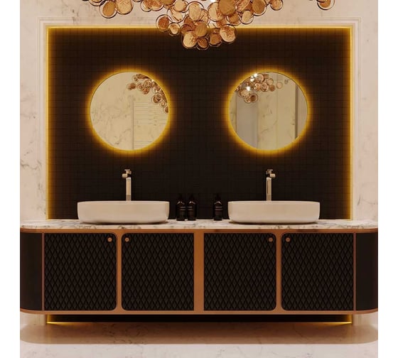 Зеркало SILVER MIRRORS Savanna RGB D550 мм, SMART-управление LED-00002605