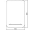 Зеркало SILVER MIRRORS Самба 550х800 мм, с полкой ФР-00002405 2