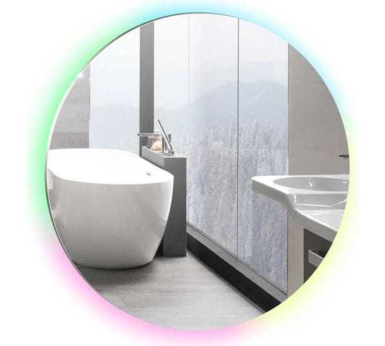 Зеркало SILVER MIRRORS Savanna RGB D1000 мм, SMART-управление LED-00002603