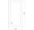 Зеркало SILVER MIRRORS Фиеста 600х1200 мм ФР-00000997 2