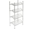 Этажерка Migliore MIRELLA L50хH107xP34 см, 4 полки-решетки, латунь, хром 26627 1