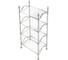 Этажерка Migliore MIRELLA L50хH107xP34 см, 4 полки-решетки, латунь, хром 26627 2