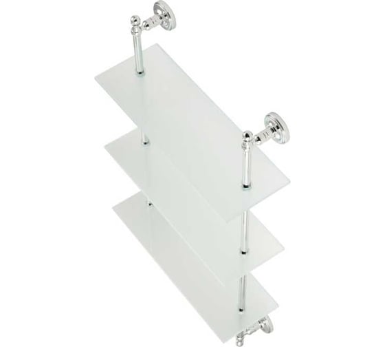 Настенная витрина Migliore MIRELLA 40x72 см, стекло/хром 17232