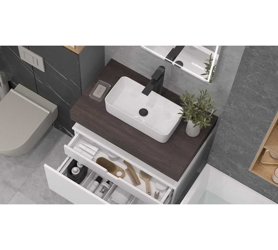 Столешница Velvex Unit 80, дуб карпентер st.UNI.80-628