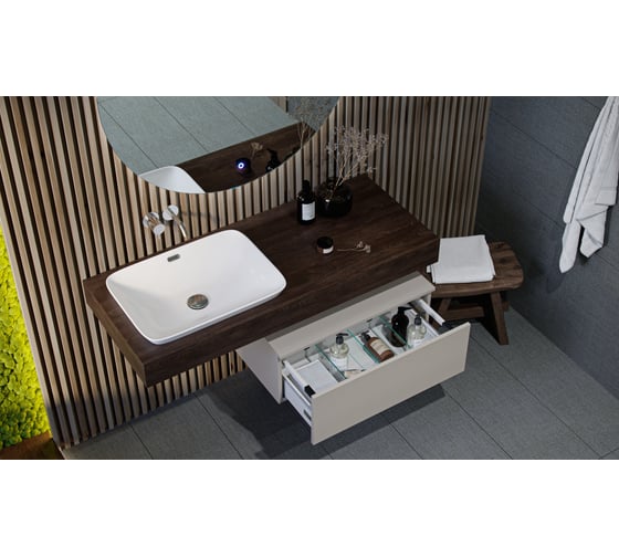 Столешница Velvex Unit 140, дуб карпентер st.UNI.140-628
