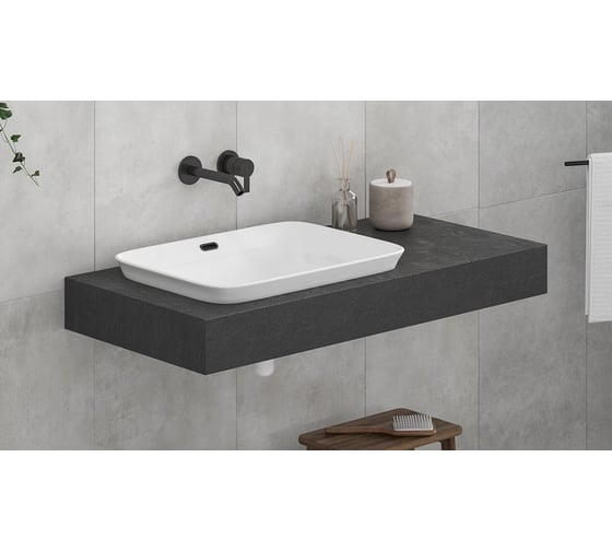 Столешница Velvex Unit 140, графит st.UNI.140-627