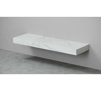 Столешница Velvex Unit 160, белый мрамор st.UNI.160-630