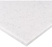 Столешница для ванны из искусственного камня BNV 110 см х 60 см, серая с вкраплением 4603336100749