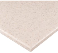 Столешница для ванны из искусственного камня BNV 110 см х 60 см, бежевая с вкраплением 4603336100602