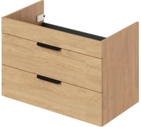 Подвесная тумба под раковину IKA alta 80 760x430x500 дуб каменный 4657784357972