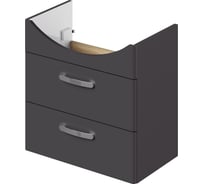 Подвесная тумба под раковину IKA siena 60 554x321x540 графит 4657784358252