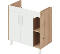 Напольная тумба под раковину IKA lite 80 782x440x800 белый глянец 4657792951896