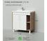 Напольная тумба под раковину IKA lite 80 782x440x800 белый глянец 4657792951896 2