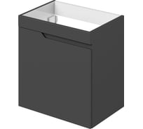 Подвесная тумба под раковину ИТАНА alexa 50 491x342x520 левый графит 4657773607026