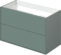 Подвесная тумба под раковину ИТАНА mia 90 896x443x550 зеленый матовый 4657792955030