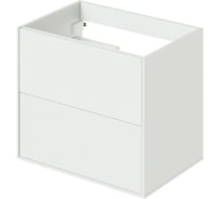 Подвесная тумба под раковину ИТАНА mia 65 640x443x550 эмаль белый глянец 4657773607552