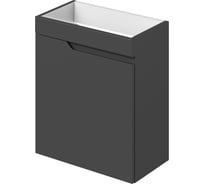 Подвесная тумба под раковину ИТАНА alexa 45 445x247x520 левая графит 4657773606982