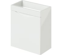 Подвесная тумба под раковину ИТАНА мишель 45 445x247x520 левая белый глянец 4657773608016