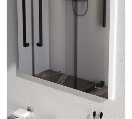 Зеркало AM.PM X-Joy с интерьерной Led подсветкой, ИК-сенсором, 55 см M85MOX10551S