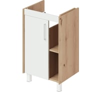 Напольная тумба под раковину IKA Lite 50 482x390x800, белый глянец 4657792951711