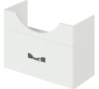 Тумба под раковину ИТАНА анкона 75 подвесная, 693x316x480 эмаль белый глянец 4657773607965