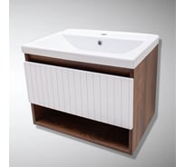 Тумба для ванной Акваль Нова 60 см. белый софт НОВА.60.23.00.N