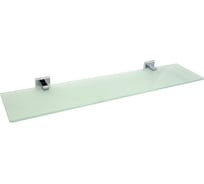 Стеклянная полка Milardo Labrador LABSMG0M44 матовое стекло сплав металлов