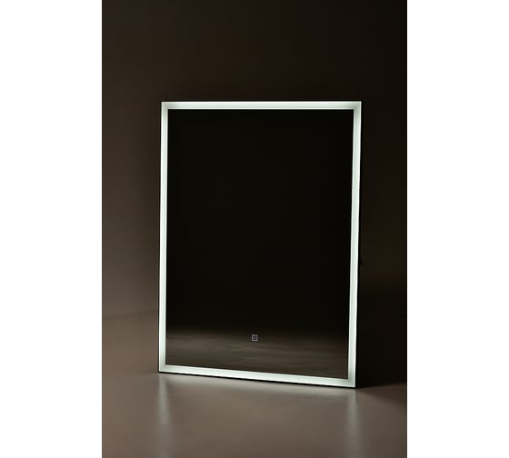 Зеркало Sintesi KANTO BLACK 60 с LED-подсветкой 600x800 SIN-SPEC-KANTO-black-60