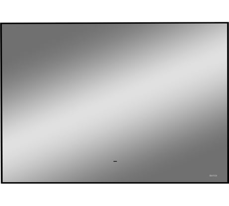 Зеркало прямоугольное Лофт 100x80см BOND с подсветкой и черным обрамлением Куб M36ZE-10080