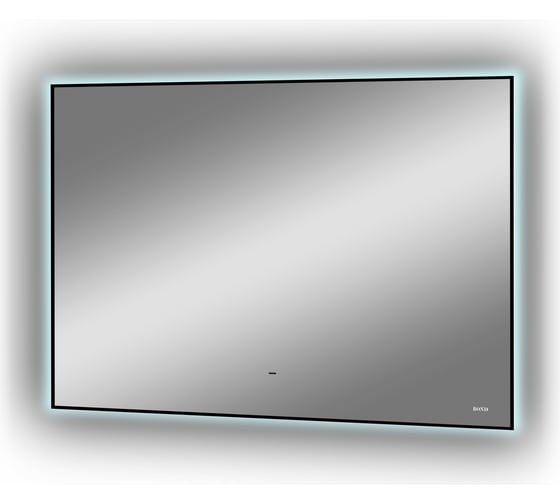 Зеркало BOND прямоугольное Loft 100x80см с подсветкой и черным обрамлением Cube M36ZE-10080