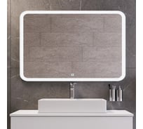 Зеркало BOND прямоугольное 120x80см с LED подсветкой и сенсорным диммером M39ZE-12080
