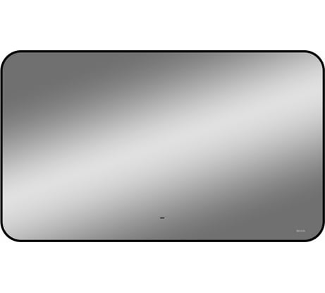 Зеркало прямоугольное в стиле Лофт 120x80см BOND с подсветкой и черным обрамлением M35ZE-12080