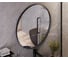 Зеркало BOND круглое Loft 60x60см в черной металлической раме без подсветки M31ZE-6060 2