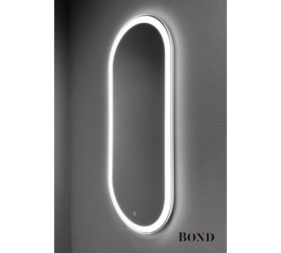 Зеркало BOND овальное 50x120см с LED подсветкой и сенсорным диммером Oval M22ZE-50120