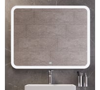 Зеркало BOND прямоугольное 100x80см с LED подсветкой и сенсорным диммером M39ZE-10080