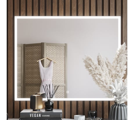 Зеркало прямоугольное 100x80см BOND с подсветкой и сенсорным диммером M44ZE-10080