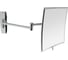 Зеркало для ванной NOFER Reflex прямоугольное, вогнутое, латунь 08015.B 1