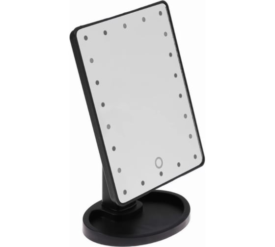 Зеркало с подсветкой Аквалиния 22x16см led, usb черное D38102-3-2 1