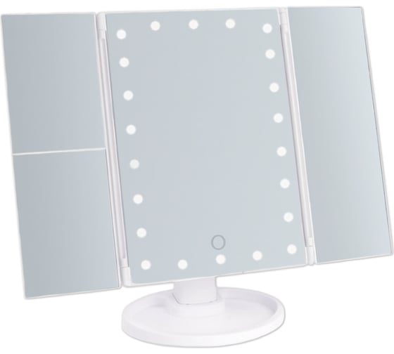 Зеркало с подсветкой Аквалиния 18x22см led, usb белое D38102-5-1 1