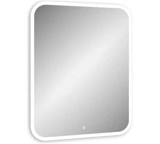Зеркало с подсветкой CONTINENT ГЛАМУР (Glamour Led) 800x900, пластиковый короб ЗЛП440