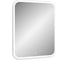 Зеркало с подсветкой CONTINENT ГЛАМУР (Glamour Led) 800x900, пластиковый короб ЗЛП440 2