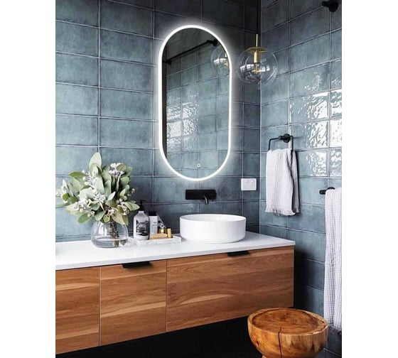 Зеркало с подсветкой CONTINENT ДИЛАЙТ (Delight Led) 550x1000 ЗЛП458