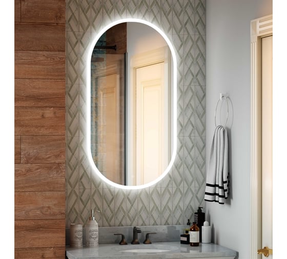 Зеркало с подсветкой CONTINENT ДИЛАЙТ (Delight Led) 550x1000 ЗЛП458